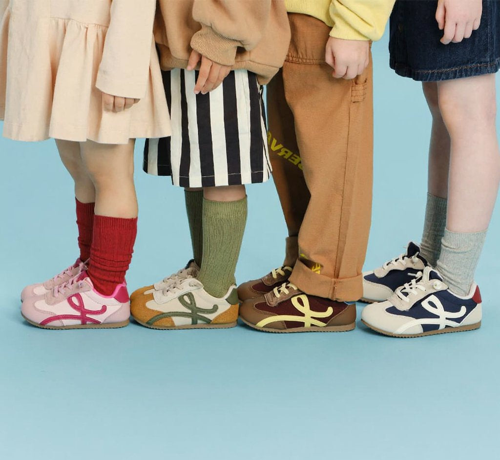 GentleStride Retro Chunky Toddler Sneakers | Breathable Soft Sole Shoes