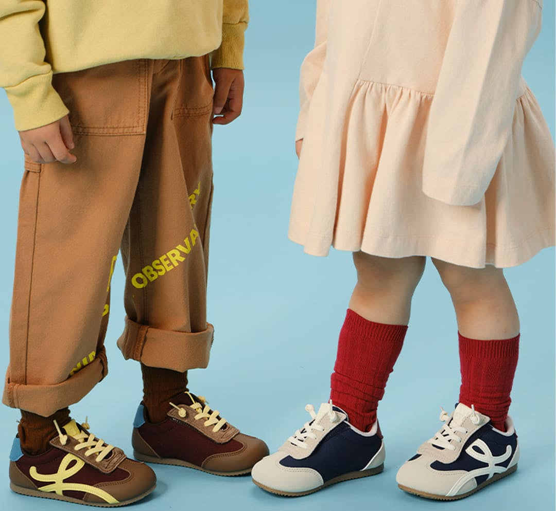 GentleStride Retro Chunky Toddler Sneakers | Breathable Soft Sole Shoes