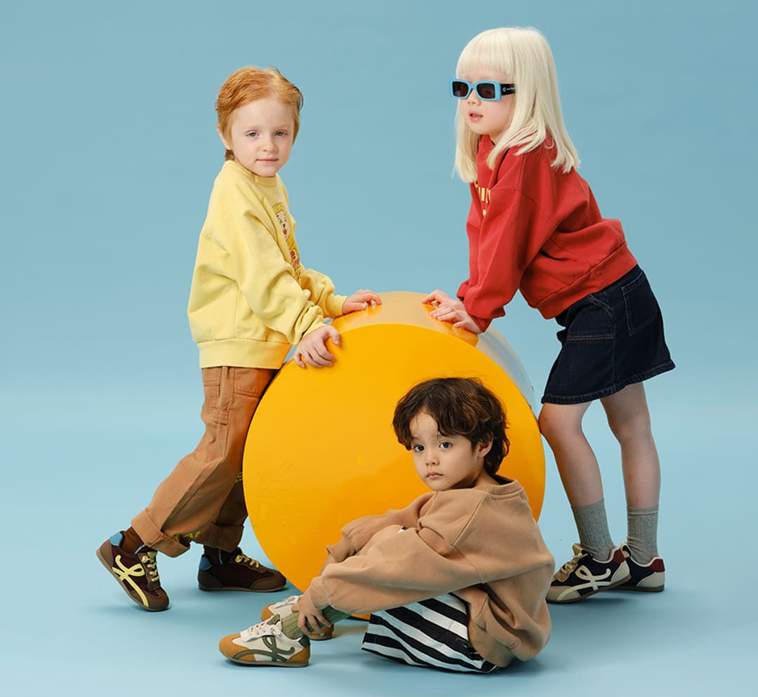 GentleStride Retro Chunky Toddler Sneakers | Breathable Soft Sole Shoes