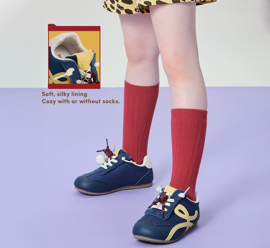 GentleStride Patterned Toddler Sneakers | Breathable Soft Sole Shoes