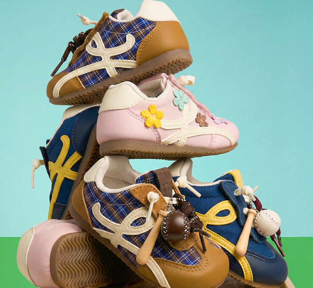 GentleStride Patterned Toddler Sneakers | Breathable Soft Sole Shoes