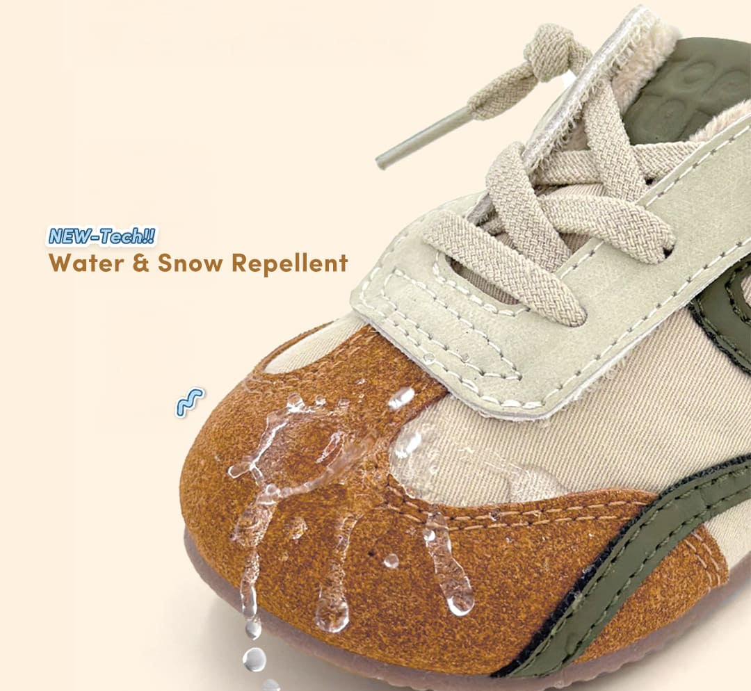 Winter Blossom Baby Sneakers | Non-Slip First Walking Shoes