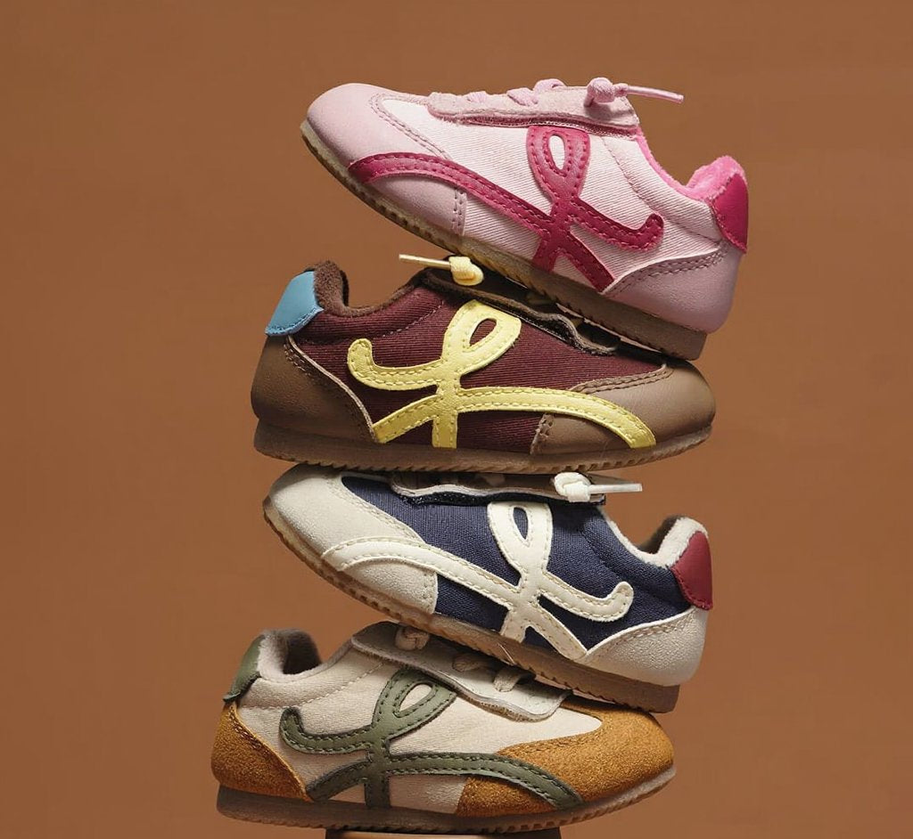 Winter Blossom Baby Sneakers | Non-Slip First Walking Shoes