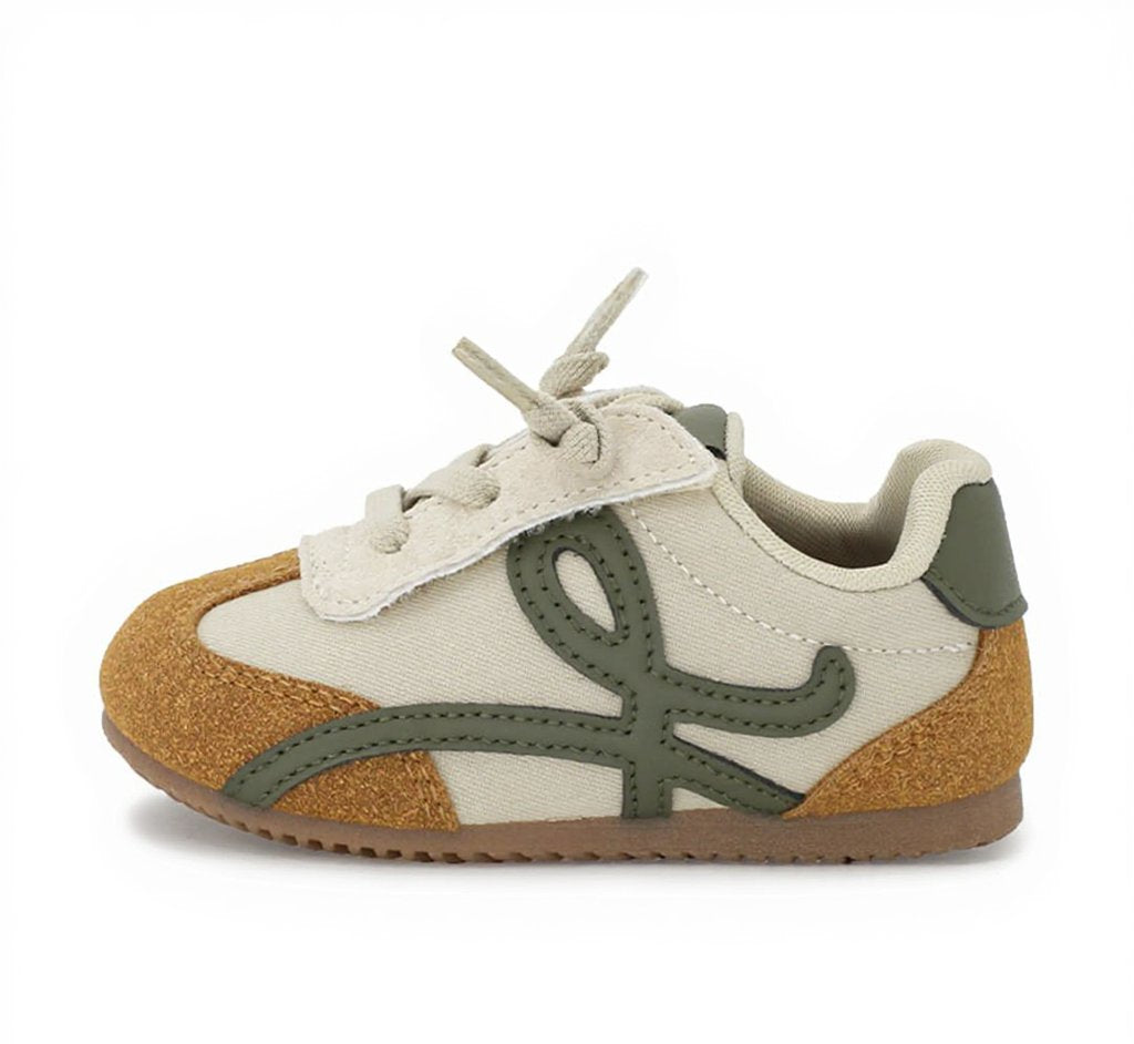 GentleStride Retro Chunky Toddler Sneakers | Breathable Soft Sole Shoes