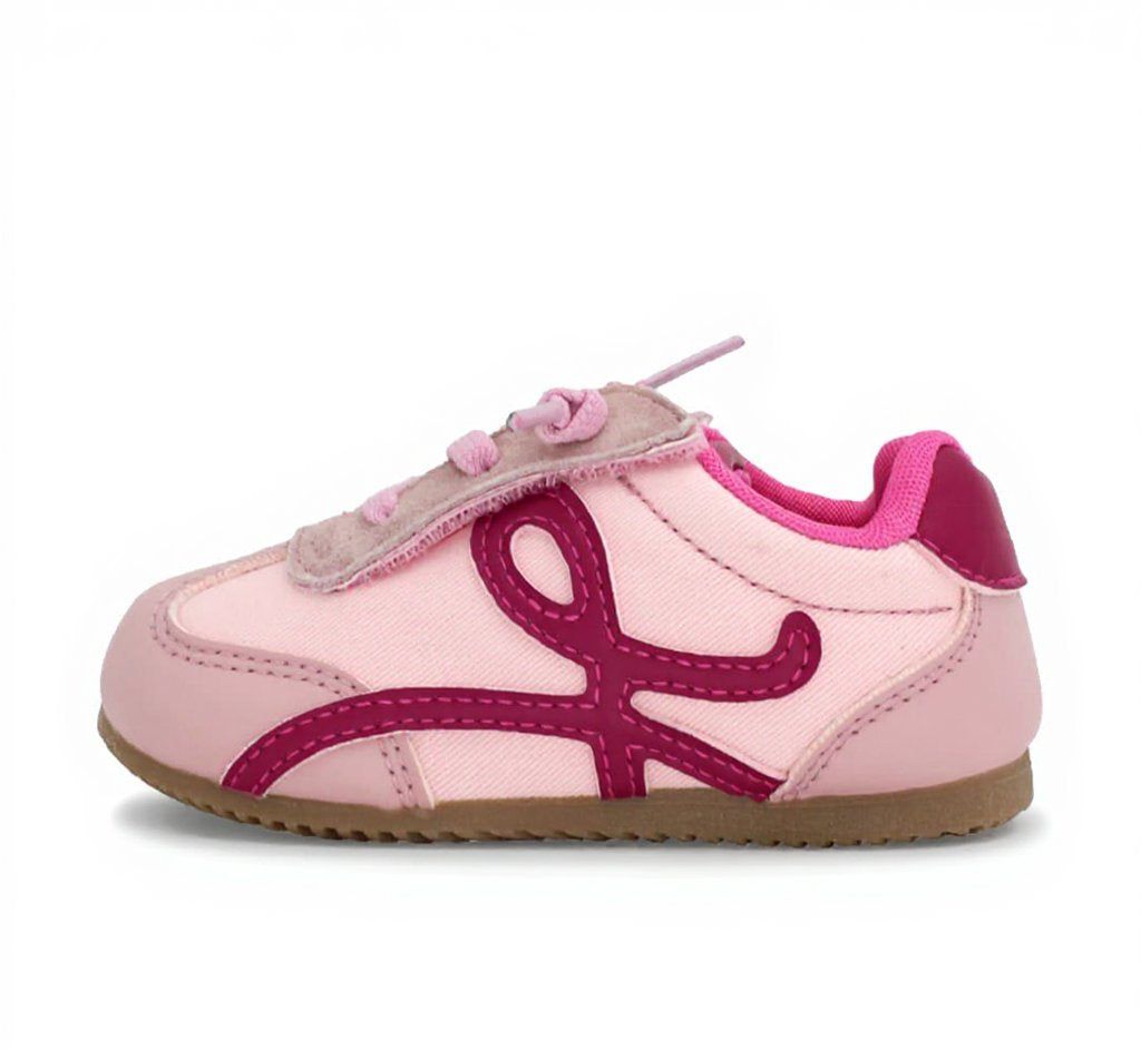 GentleStride Retro Chunky Toddler Sneakers | Breathable Soft Sole Shoes