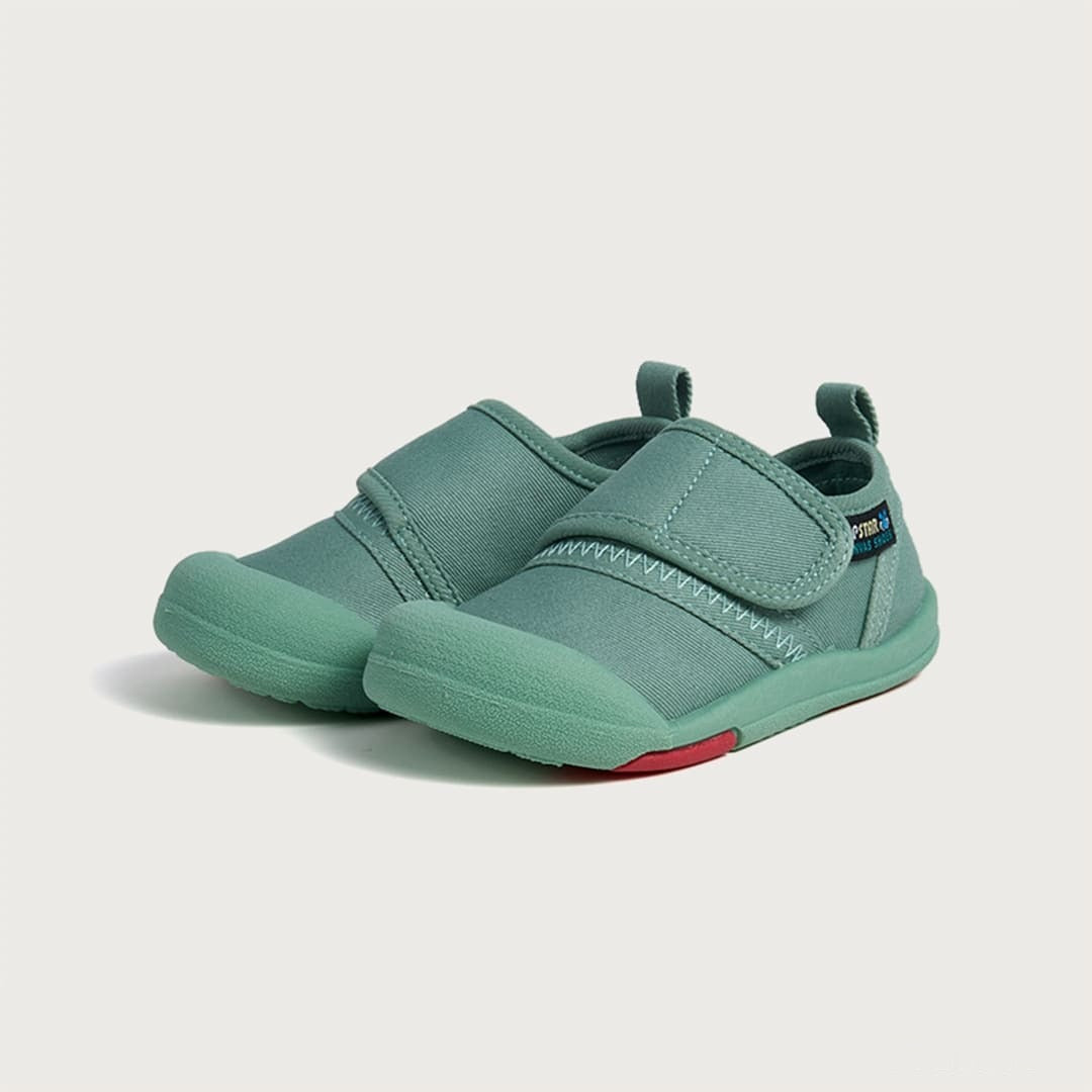 GentleStride Baby Sneakers Grey | Breathable Soft Sole Toddler Shoes