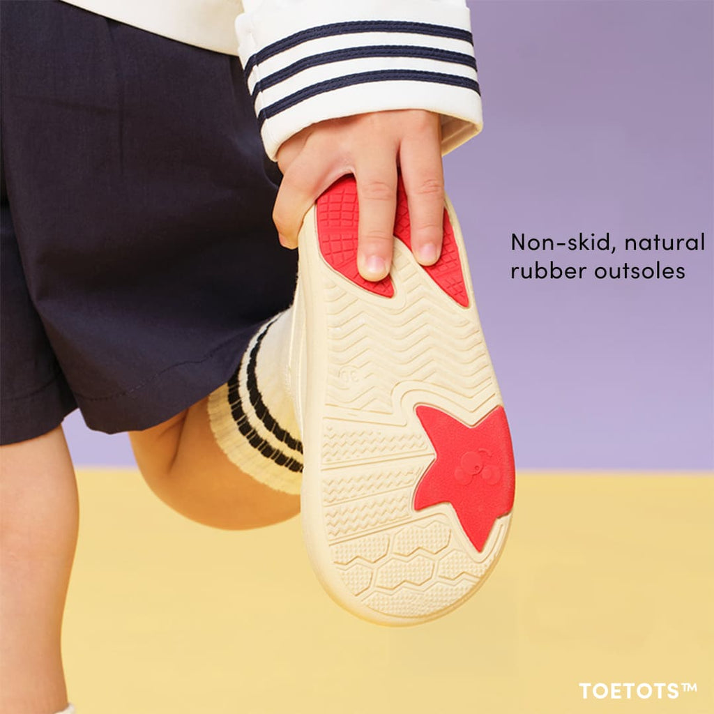 GentleStride Baby Sneakers Grey | Breathable Soft Sole Toddler Shoes