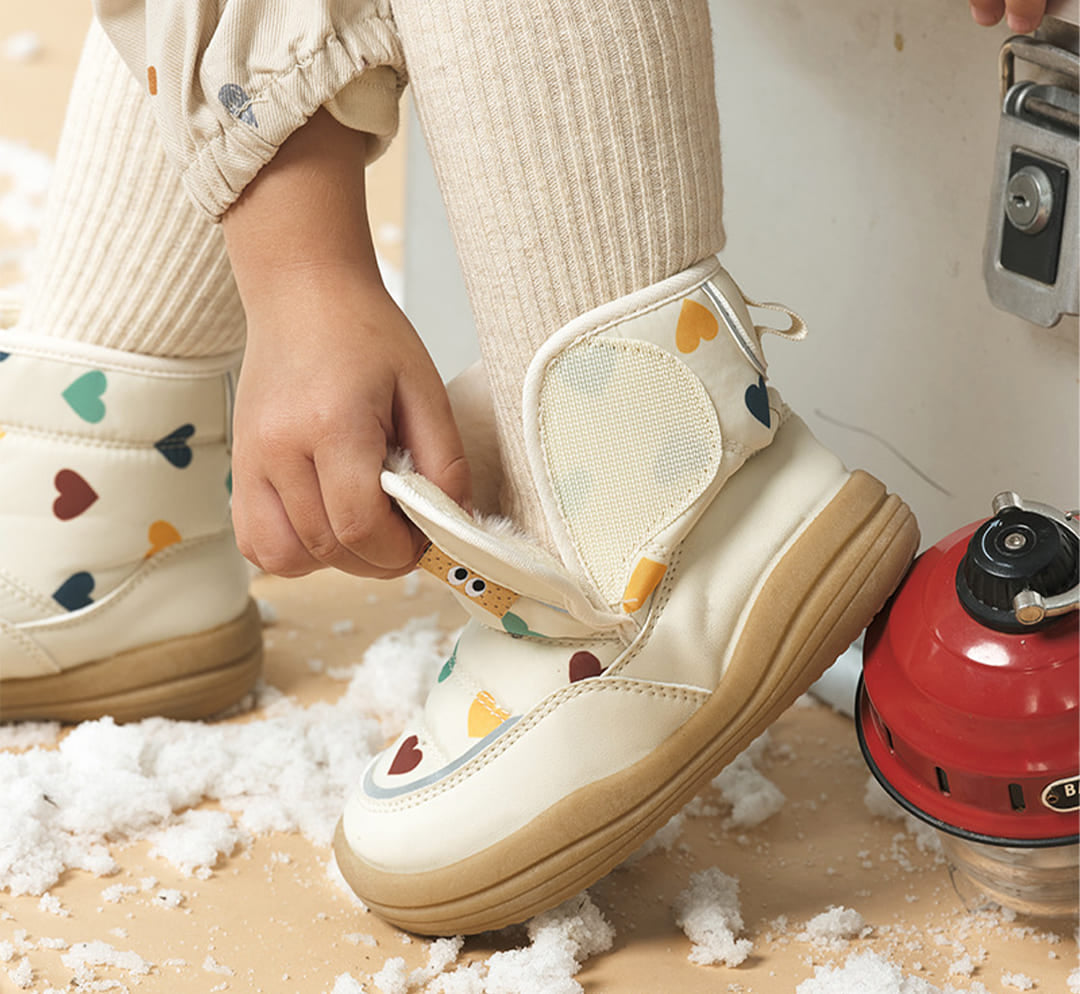 Snowy Paws Kids Winter Boots | Cosy Non-Slip Toddler Footwear