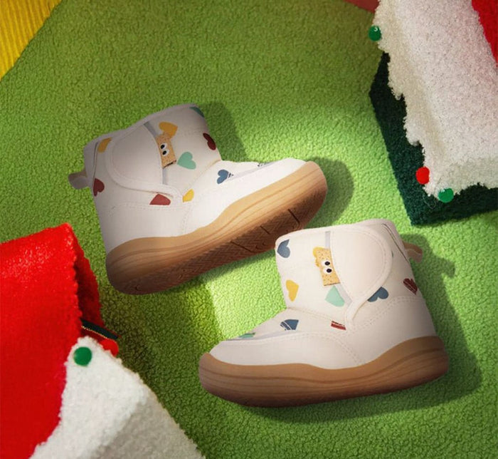Snowy Paws Kids Winter Boots | Cosy Non-Slip Toddler Footwear