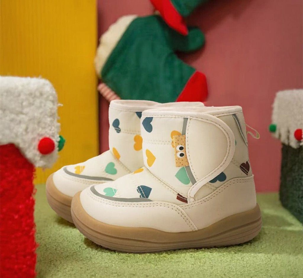 Snowy Paws Kids Winter Boots | Cosy Non-Slip Toddler Footwear