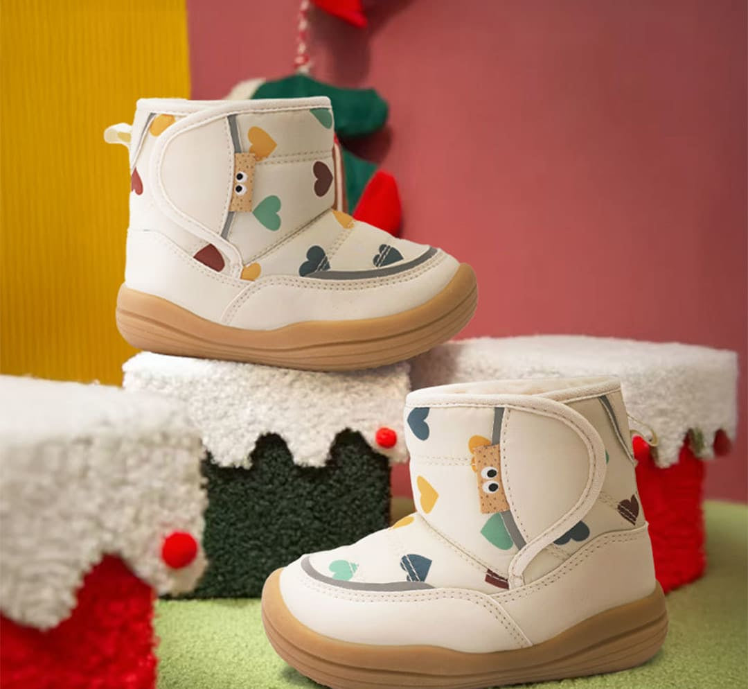 Snowy Paws Kids Winter Boots | Cosy Non-Slip Toddler Footwear