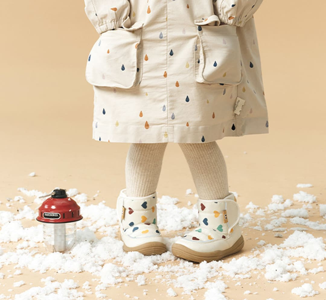 Snowy Paws Kids Winter Boots | Cosy Non-Slip Toddler Footwear