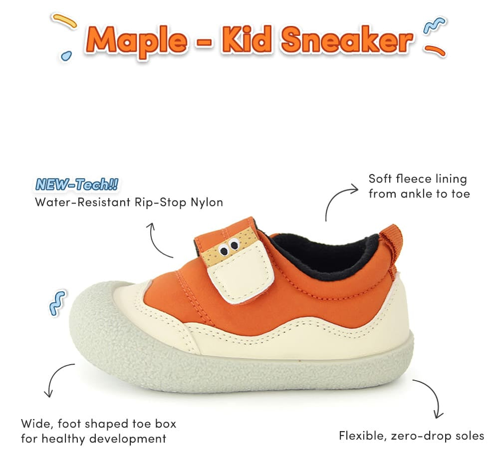 Maplewood Toddler Sneakers | Breathable Soft Sole Shoes