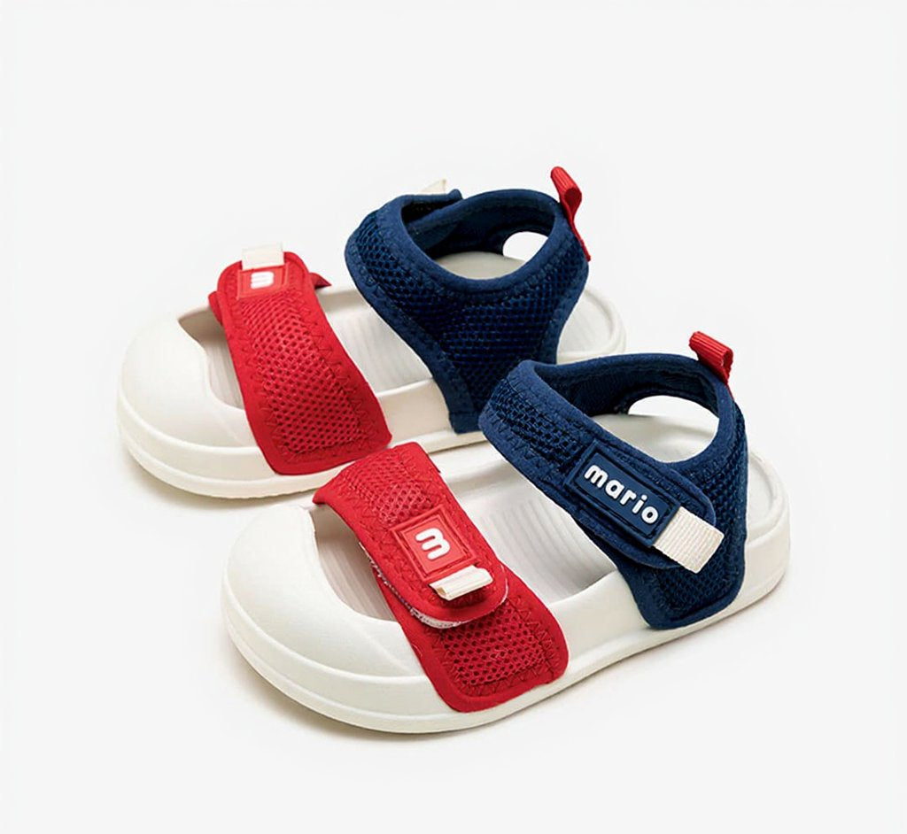 Gentle Breeze Closed-Toe Toddler Sandals | Lightweight Non-Slip Shoes