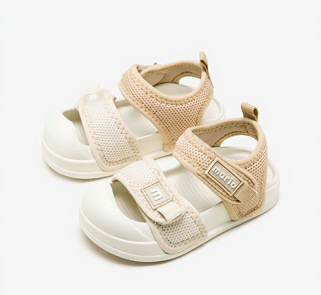 Gentle Breeze Closed-Toe Toddler Sandals | Lightweight Non-Slip Shoes
