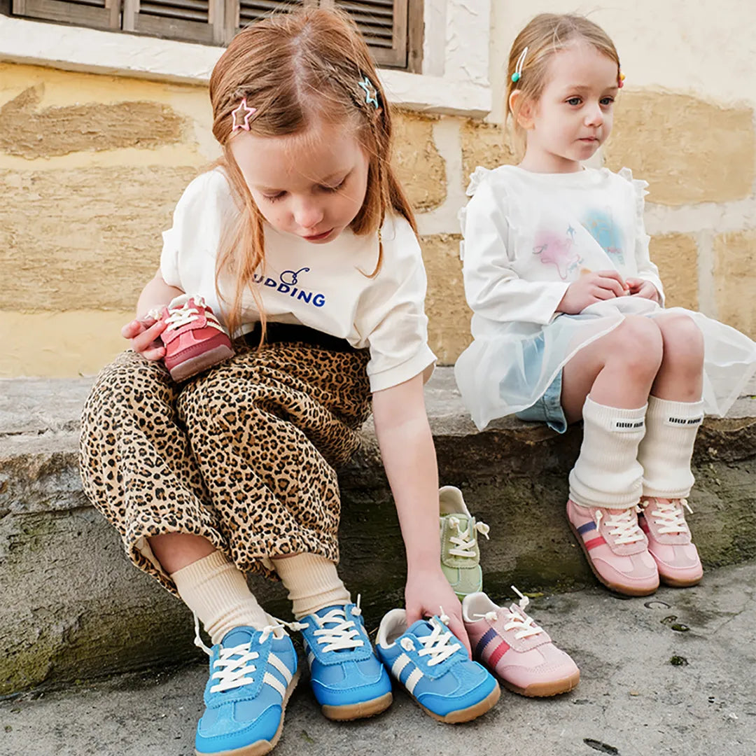 Meadow Breeze Toddler Sneakers Grey | Lightweight Non-Slip Shoes