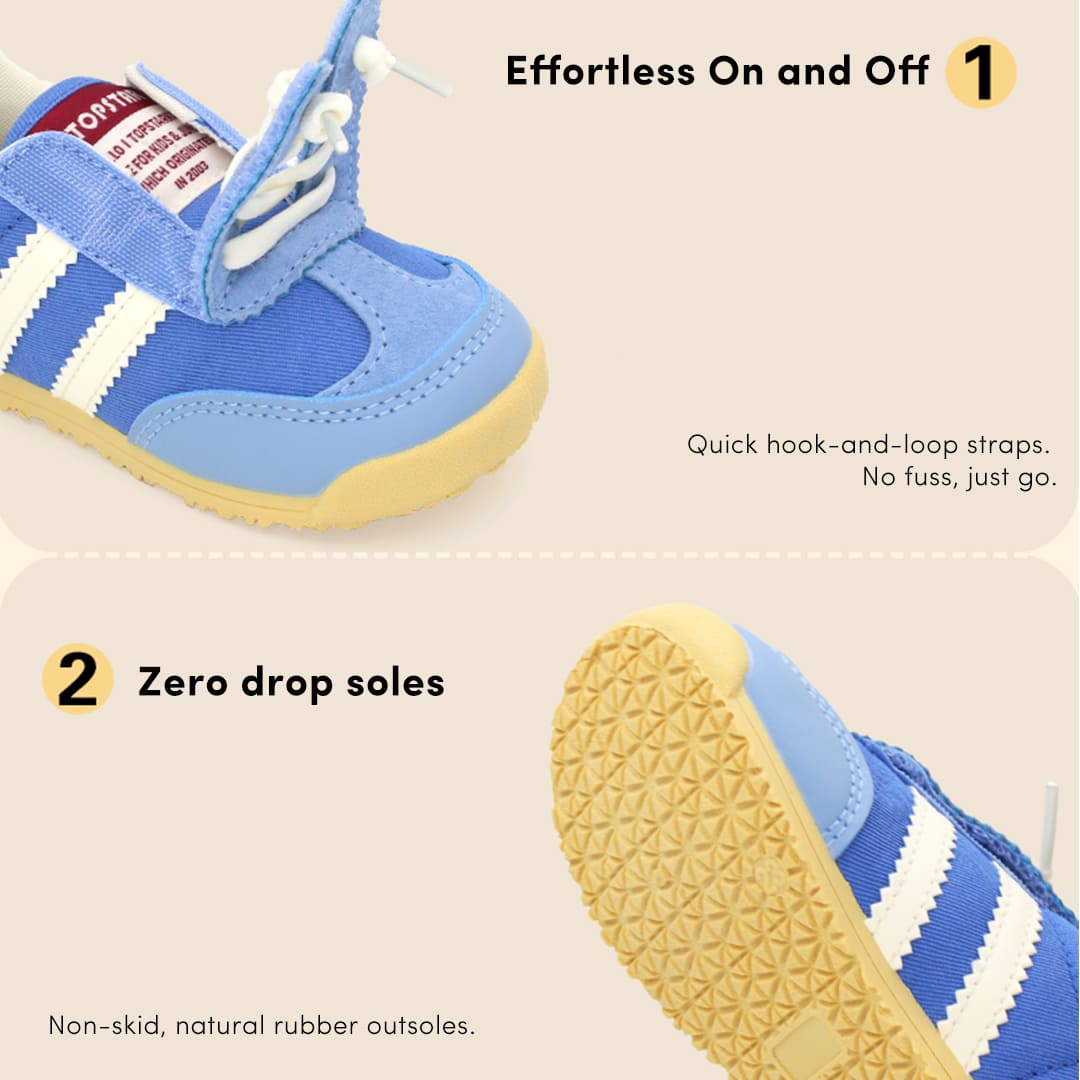 Meadow Breeze Toddler Sneakers Grey | Breathable Soft Sole Shoes