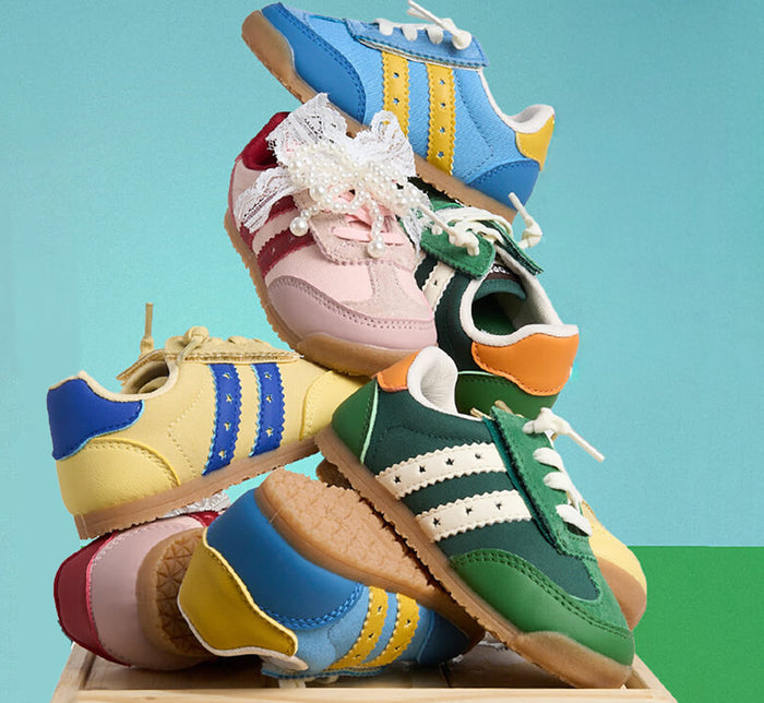 Meadow Blossom Baby Sneakers | Lightweight Non-Slip Toddler Shoes