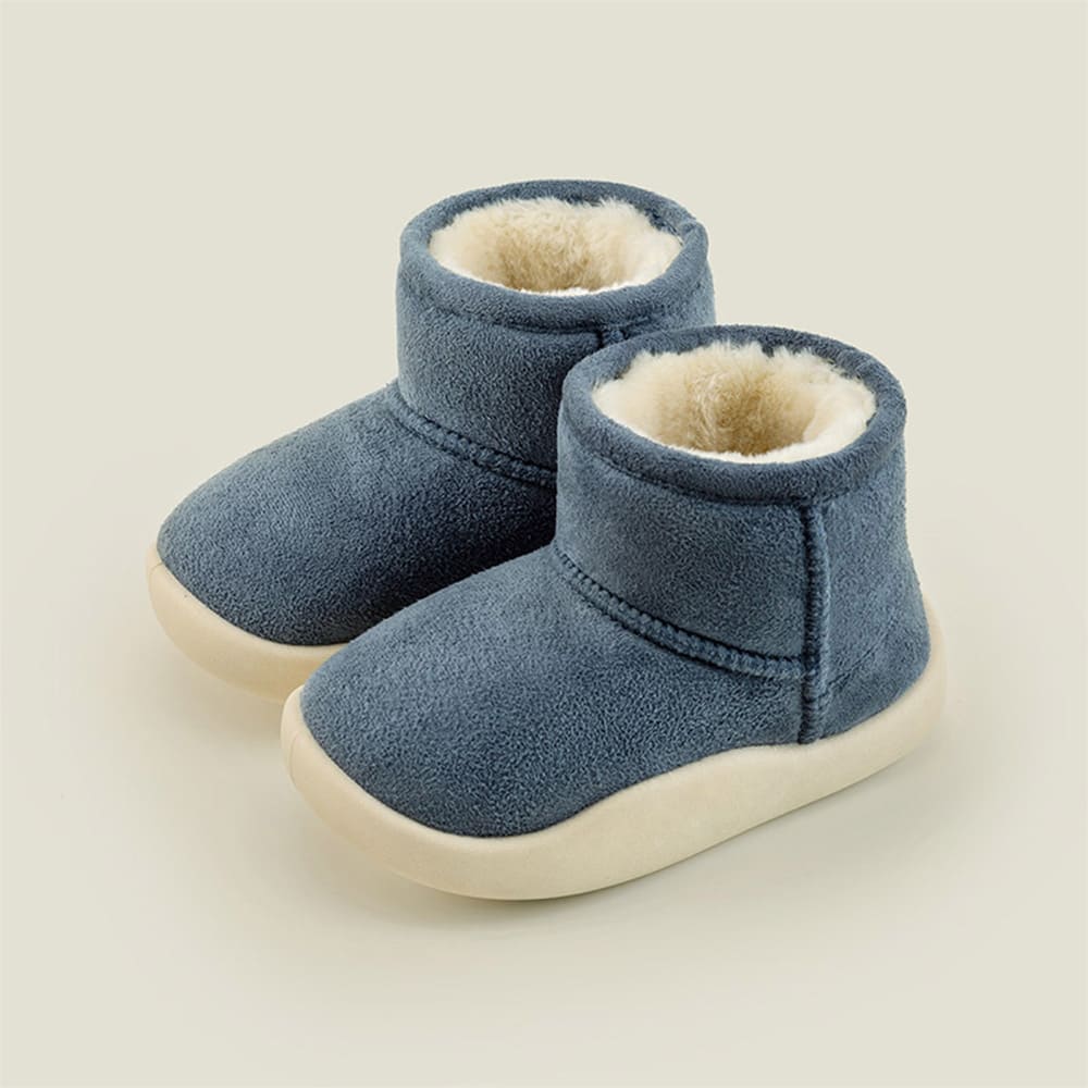 Snowy Meadow Toddler Snow Boots Navy | Cozy Non-Slip Winter Footwear