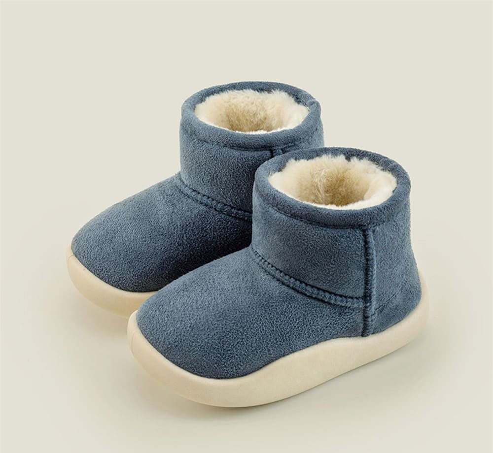 Snowy Meadow Kids Padded Snow Boots | Cosy Non-Slip Winter Footwear
