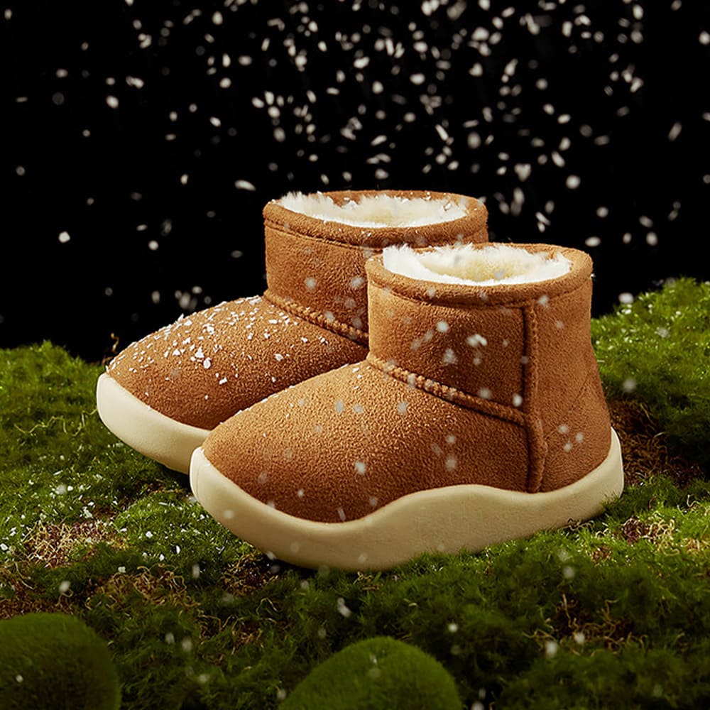 Snowy Meadow Toddler Snow Boots Navy | Cozy Non-Slip Winter Footwear