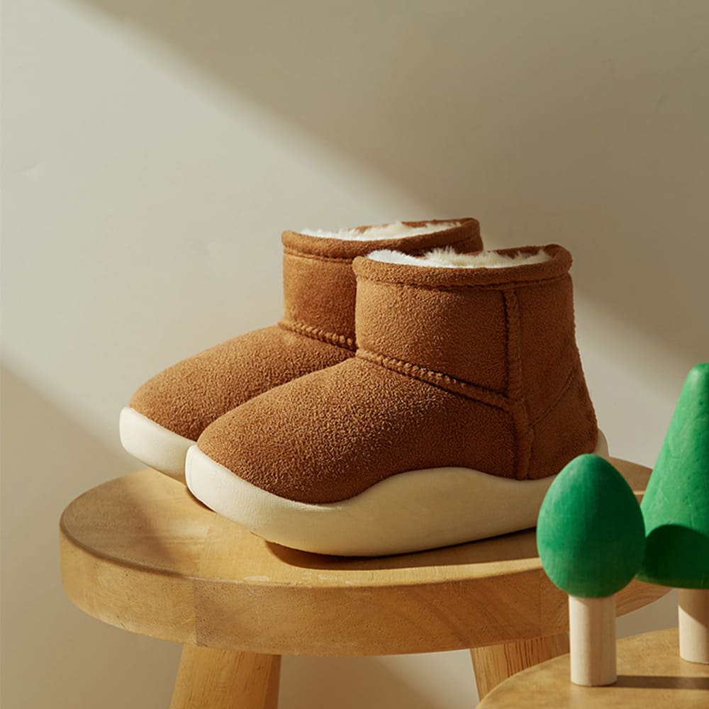 Snowy Meadow Toddler Snow Boots Navy | Cozy Non-Slip Winter Footwear