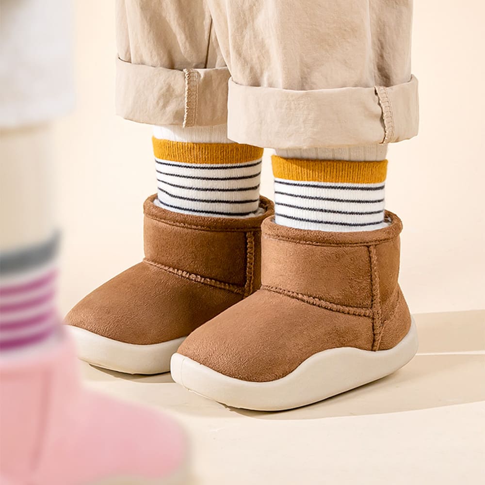 Snowy Meadow Toddler Snow Boots Navy | Cozy Non-Slip Winter Footwear