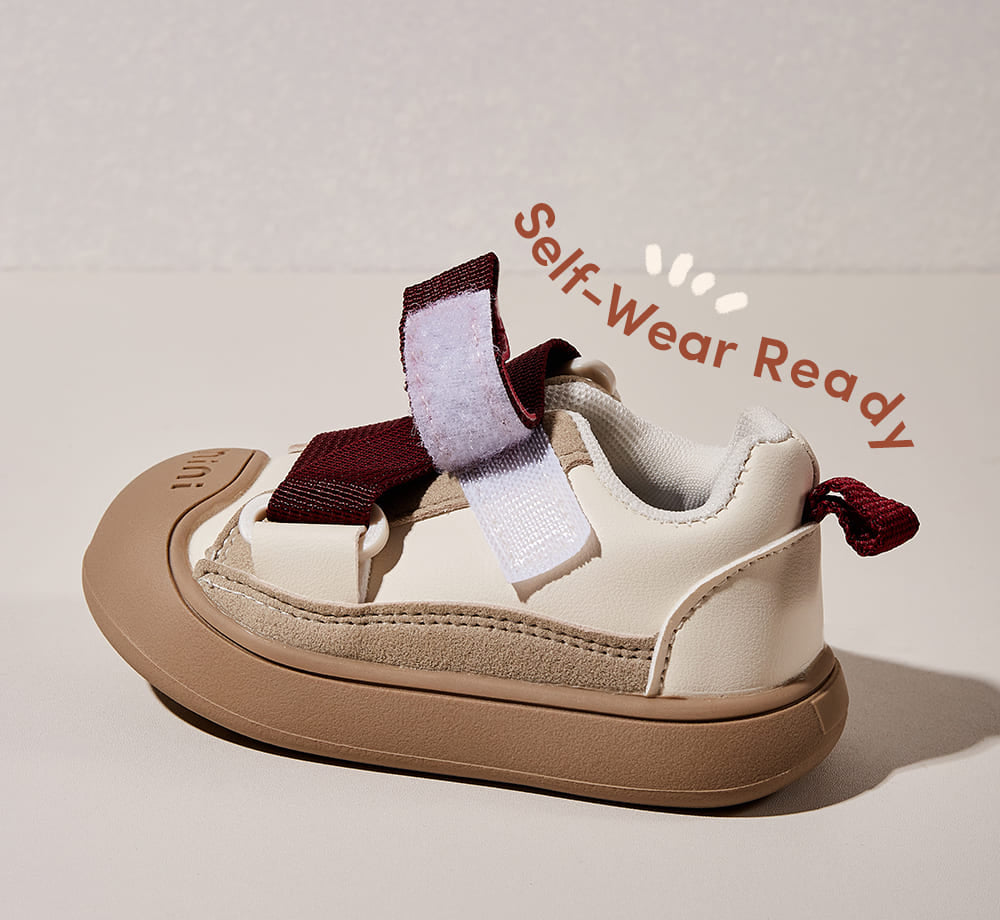 GentleStride Twin-Strap Toddler Sneakers | Breathable Soft Sole Shoes