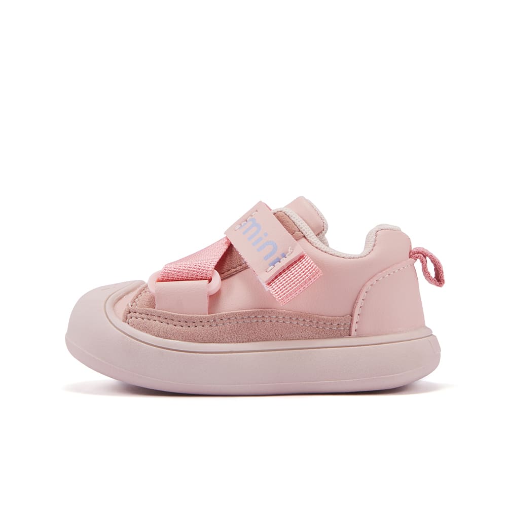 GentleStride Toddler Sneakers Grey | Breathable Soft Sole Baby Shoes