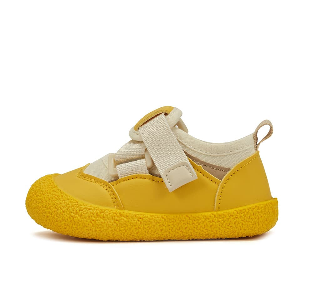 GentleStride Colourblock Baby Sneakers | Velcro Soft Sole First Walking Shoes