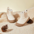 Winter Blossom Toddler Boots Navy | Cozy Non-Slip Footwear