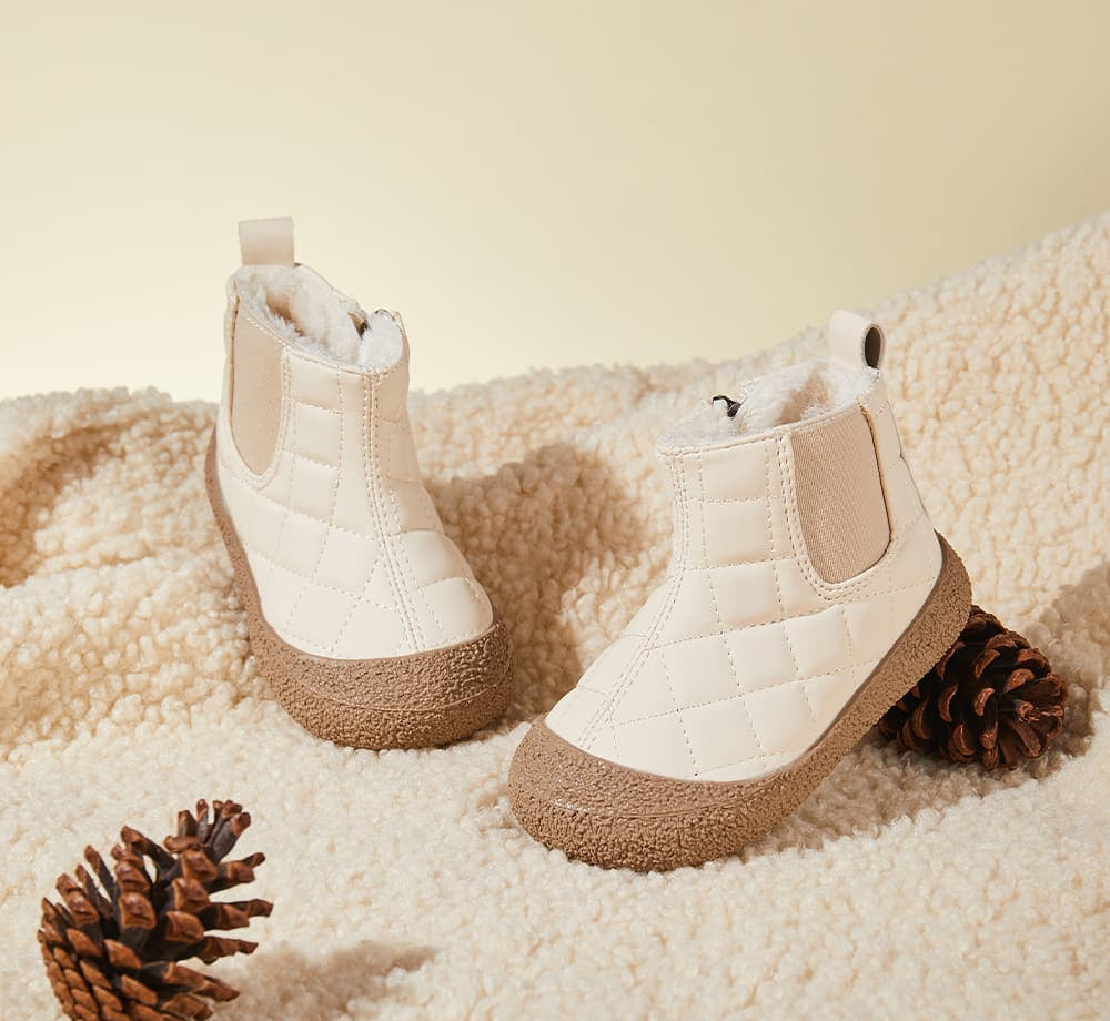 Snowy Meadow Toddler Winter Boots | Cosy Non-Slip Footwear