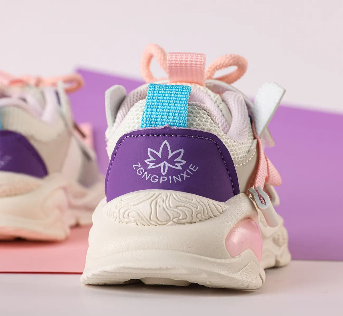 GentleStride Baby Chunky Sneakers | Lightweight Soft Sole First Walking Shoes