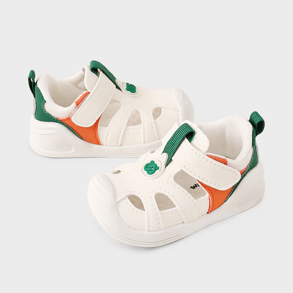 LunaStride Sneaker Sandals Blush | Lightweight Non-Slip Toddler Shoes