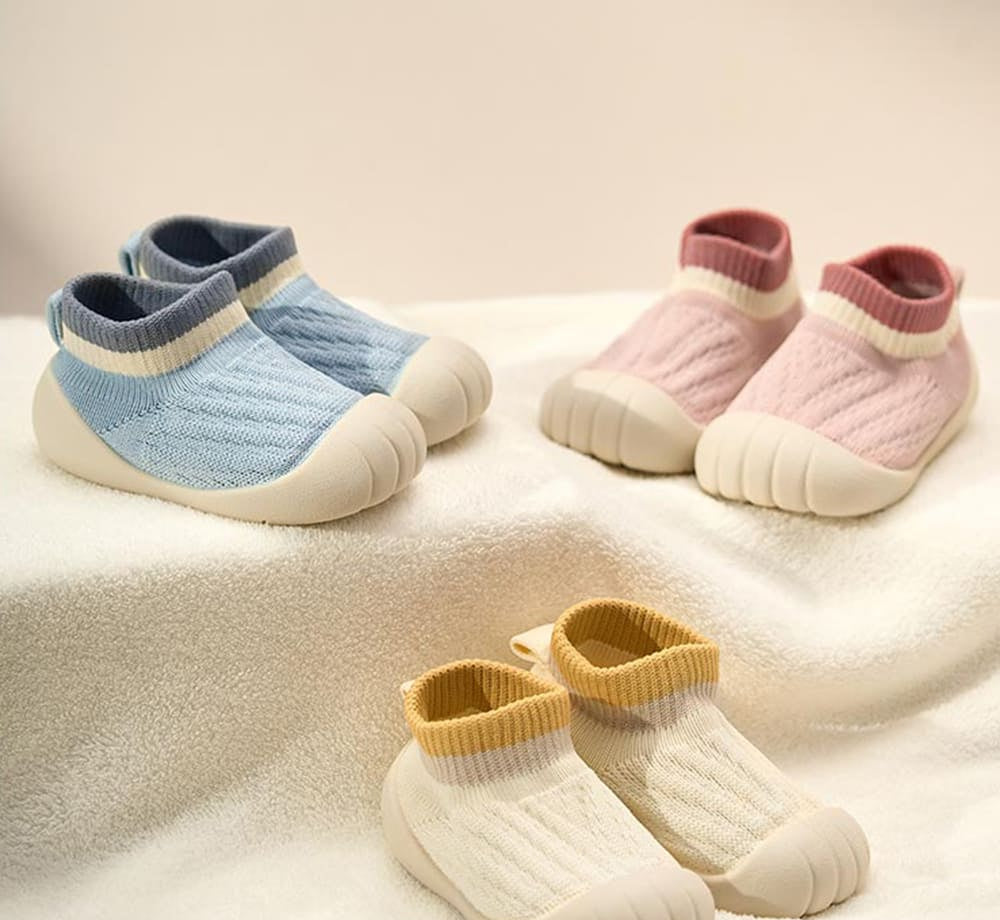 GentleStep Toddler Sock-Shoes | Non-Slip Soft Sole Footwear