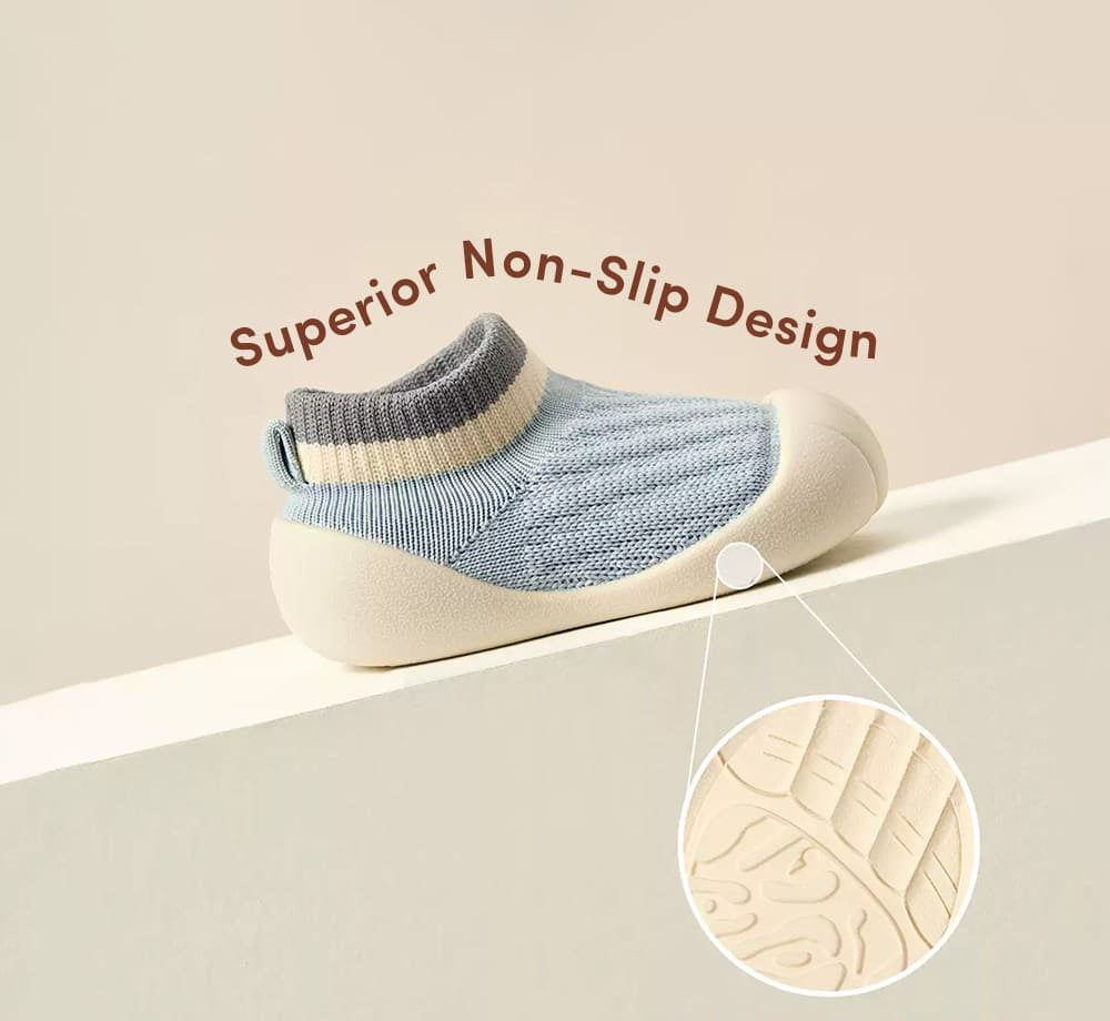 GentleStep Toddler Sock-Shoes | Non-Slip Soft Sole Footwear