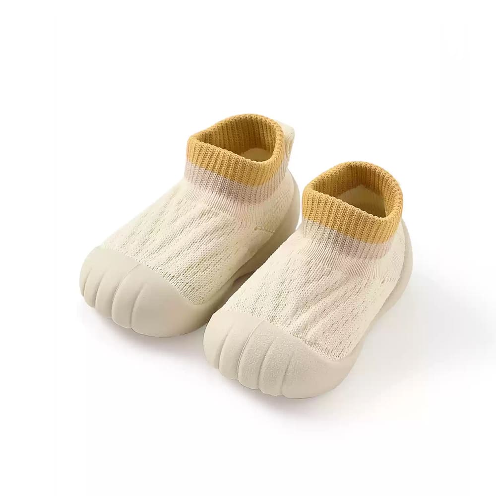 GentleStride Non-Slip Toddler Shoes Grey | Soft Sole First Walking Shoes