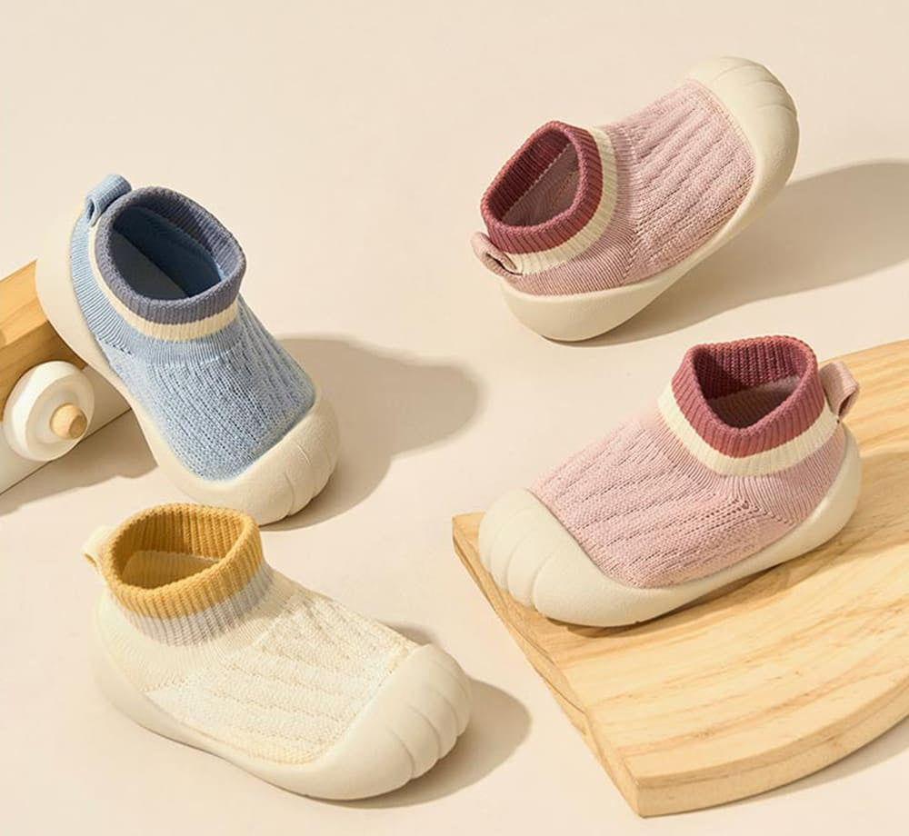 GentleStep Toddler Sock-Shoes | Non-Slip Soft Sole Footwear