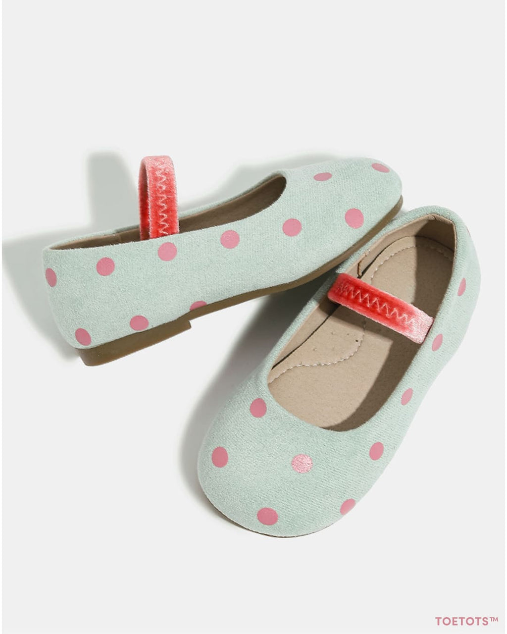 Daisy Dot Mary Jane Baby Shoes | Soft Sole Non-Slip Footwear