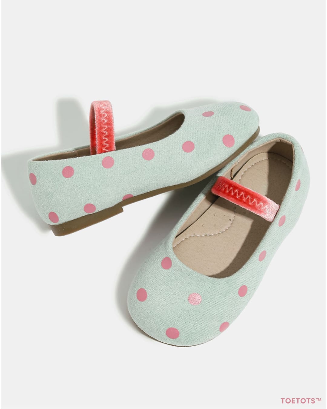Daisy Dot Mary Jane Baby Shoes | Soft Sole Non-Slip Footwear