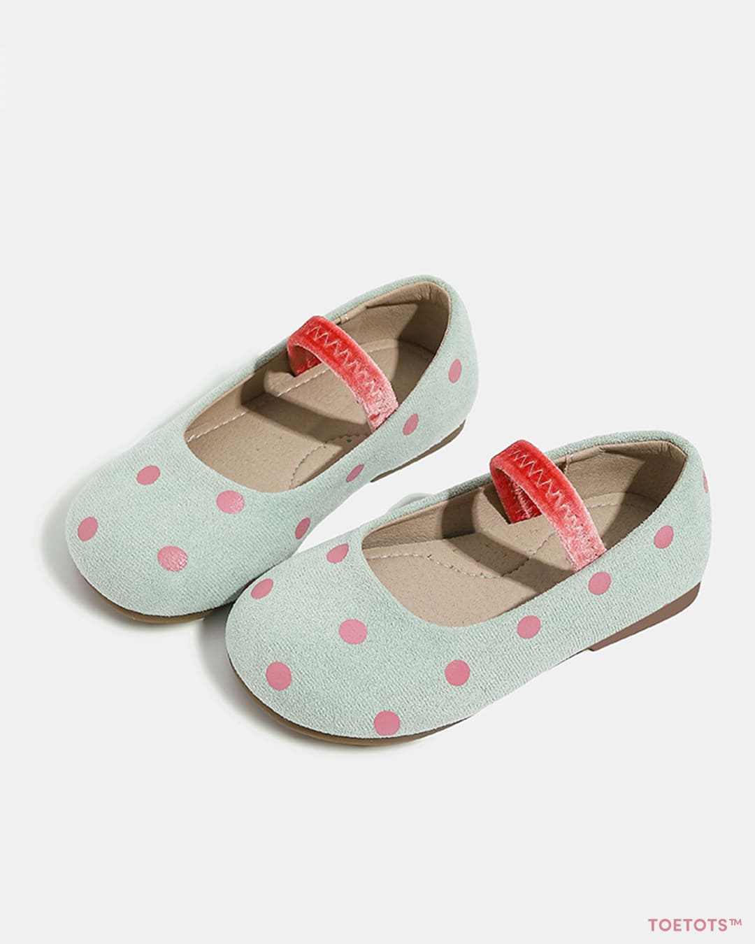 Daisy Dot Mary Jane Baby Shoes | Soft Sole Non-Slip Footwear