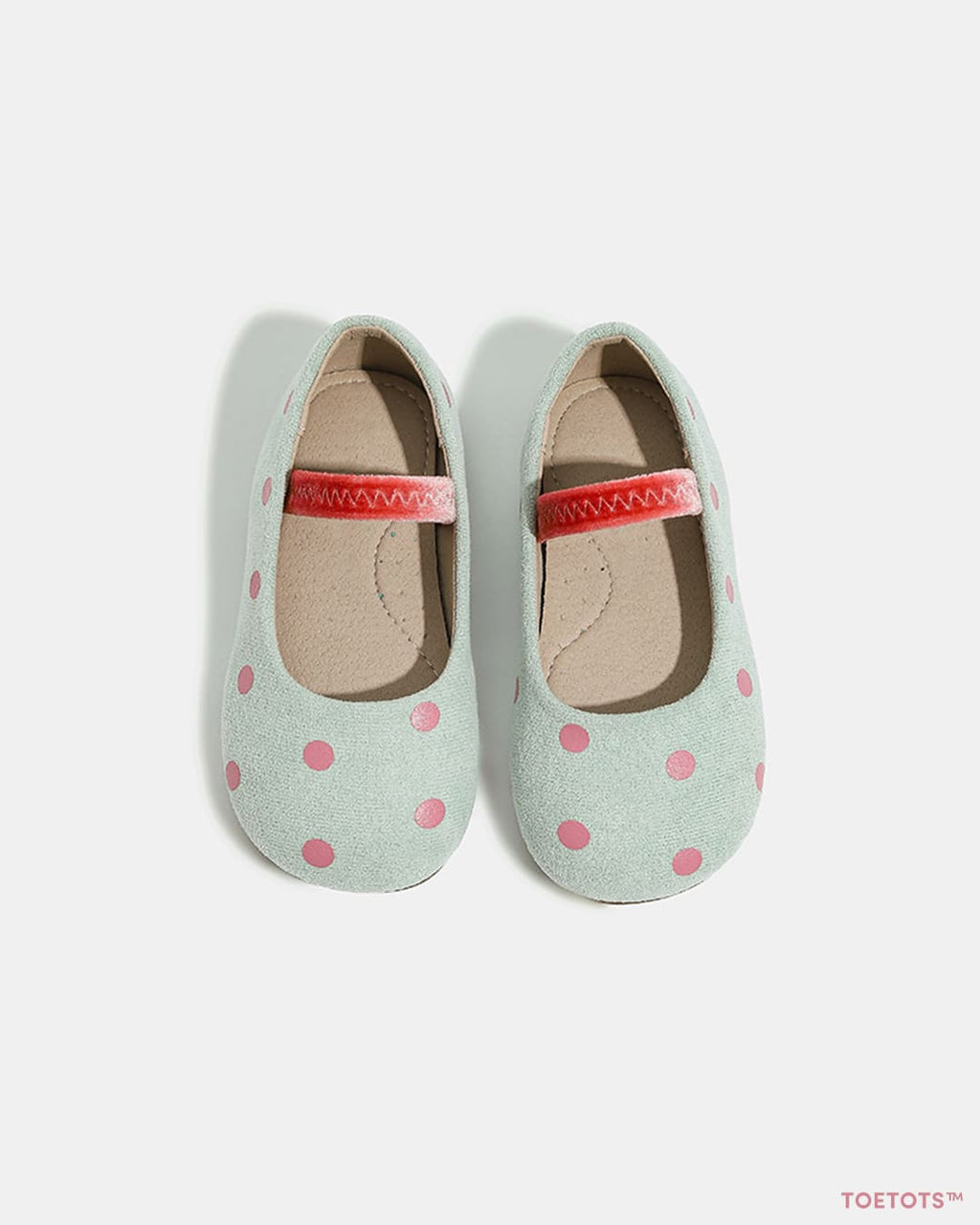 Daisy Dot Mary Jane Baby Shoes | Soft Sole Non-Slip Footwear
