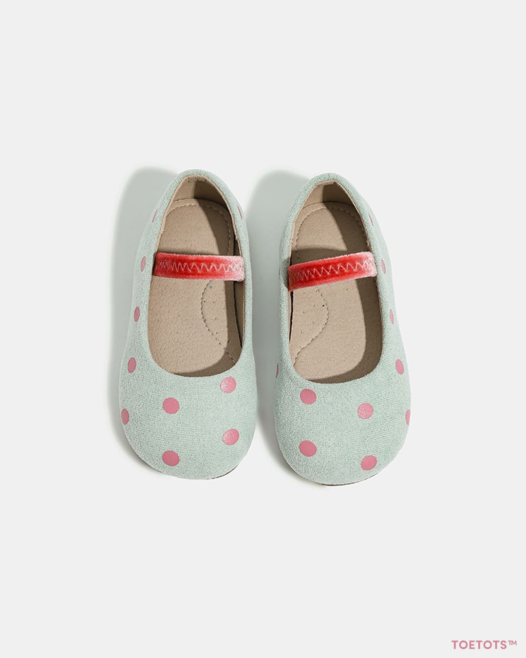 Daisy Dot Mary Jane Baby Shoes | Soft Sole Non-Slip Footwear