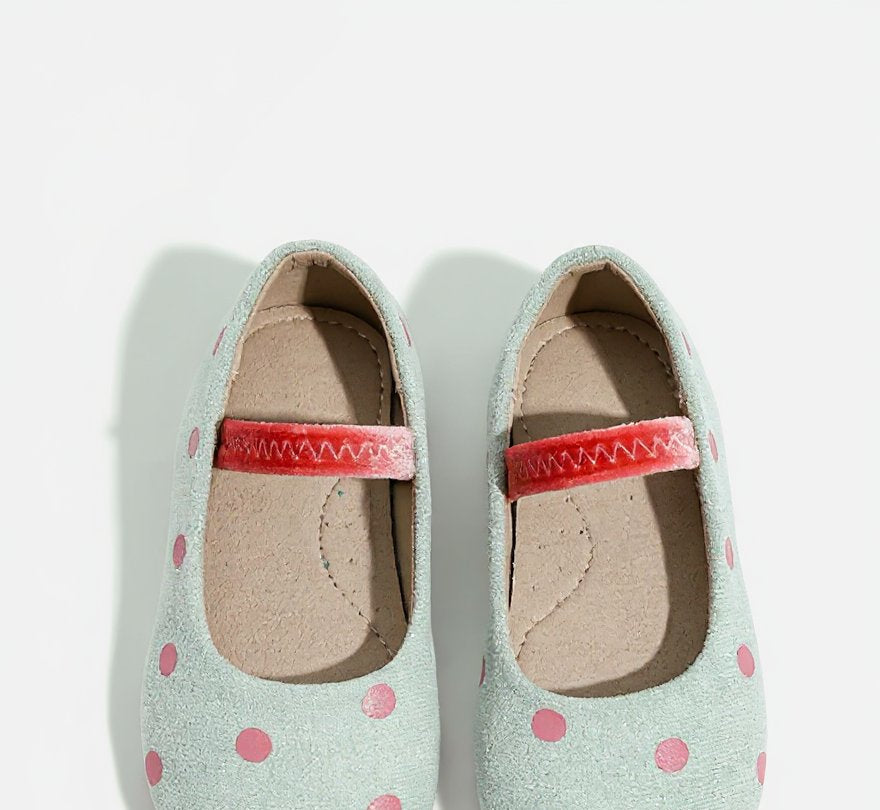 Daisy Dot Mary Jane Baby Shoes | Soft Sole Non-Slip Toddler Footwear