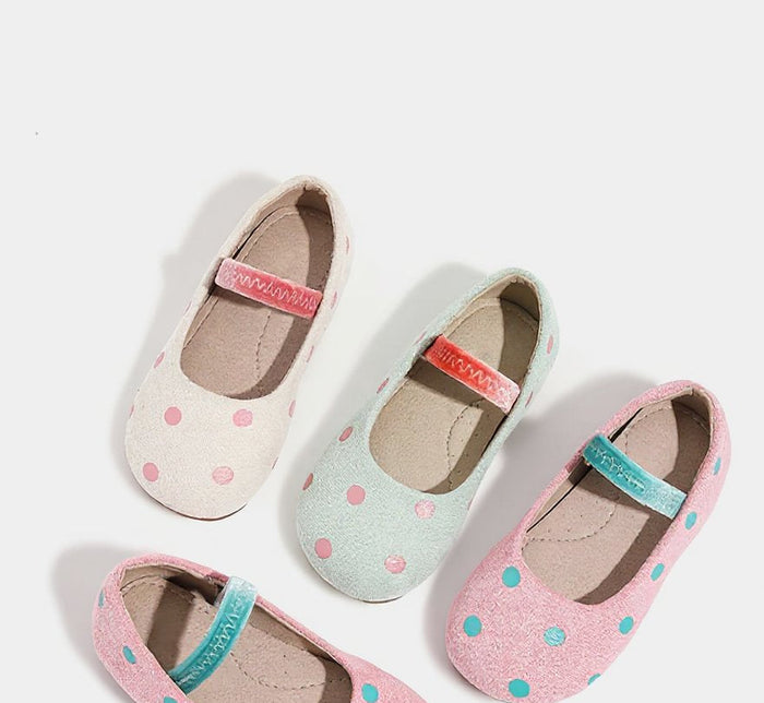 Daisy Dot Mary Jane Baby Shoes | Soft Sole Non-Slip Toddler Footwear