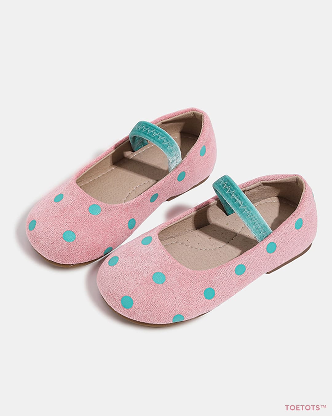 Daisy Dot Mary Jane Baby Shoes | Soft Sole Non-Slip Footwear