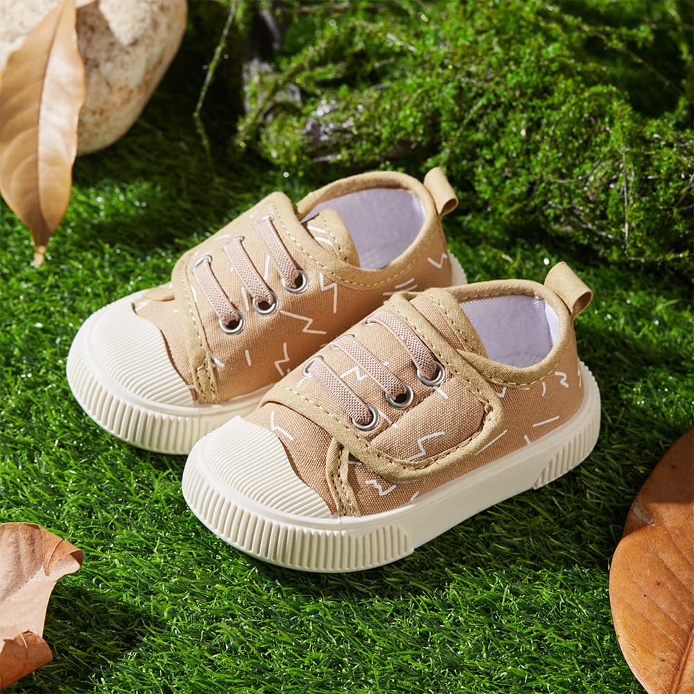 Pastel Meadow Baby Shoes Blush | Lightweight Soft Sole Sneakers
