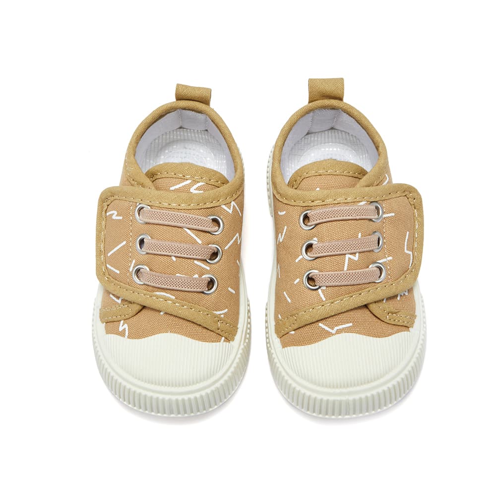 Pastel Meadow Baby Shoes Blush | Lightweight Soft Sole Sneakers
