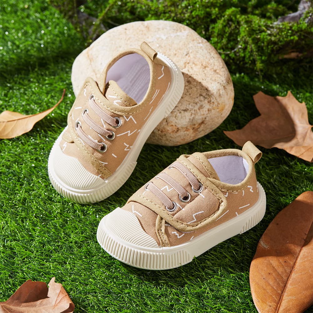 Pastel Meadow Baby Shoes Blush | Lightweight Soft Sole Sneakers