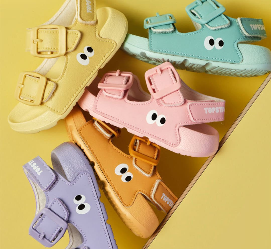 Pebble Breeze Toddler Sandals | Lightweight Non-Slip Footwear